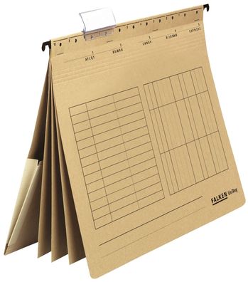 Falken 80002363 Mehrfachhängehefter UniReg - A4, kfm. Heftung, 4 Heftungen, 1