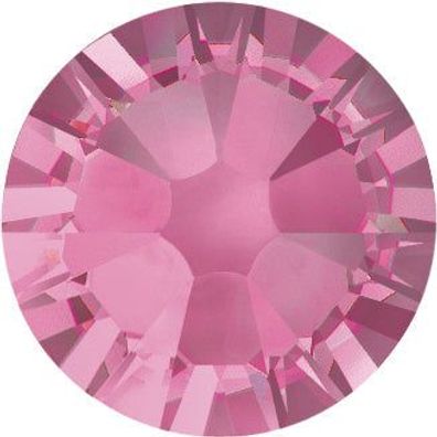 Swarovski® Nail Crystals Flat Rund Rose SS9