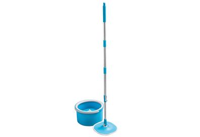 Mediashop Bodenwischer-Set "Livington Clean Water Spin Mop" 5-teilig 111525