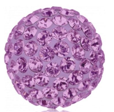 Swarovski® Pavé Balls Light Amethyst 4mm