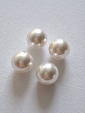 Swarovski® Pearl Half-Drilled White Pearl 12mm