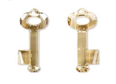 Swarovski® x Yoko Ono: Anhänger Golden Shadow Key 30mm