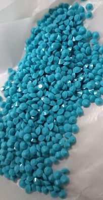 Swarovski® Chaton Vintage Turquoise Unfoiled PP32