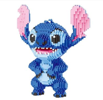 Stitch mit Ohren nach oben Bausteine Magic Block BRICK 2590 Teile