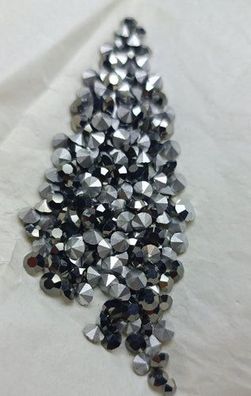 Swarovski® Chaton Vintage Comet Argent Dark Silver Foiled PP29