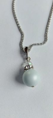 6944 Vintage Necklace mit Swarovski Crystals 40cm