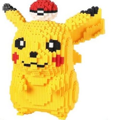 Pikachu Bausteine Magic Block BRICK 1982 Teile