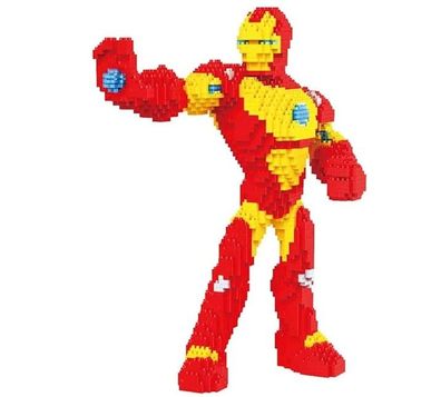 Super Hero Iron Man Magic Blocks, 3150 Stck. Mini-Bausteine