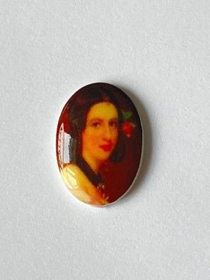 5791 Vintage Camee Cabochon 18mm