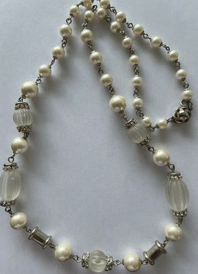 6208 Vintage Swarovski Kristallen Halskette 97cm