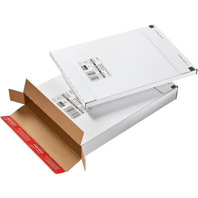 ColomPac CP 065.52 Versandkarton Kurierpaket, fü?r Maxibrief, weiß