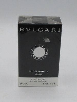 Bvlgari Pour Homme Soir Eau de Toilette 50ml