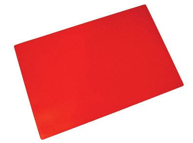 DONAU 1834001F-05 Schreibunterlage, 52x35cm, PVC, rot