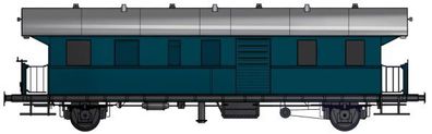 Kiss 828074.2 Donnerbüchse 476 Wohn-Werkstattwagen DB Spur 1