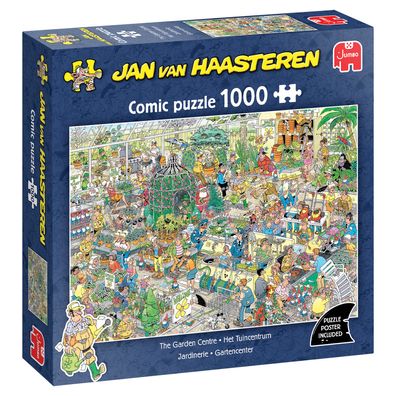 Jan van Haasteren Gartencenter, 1000 Teile Puzzle