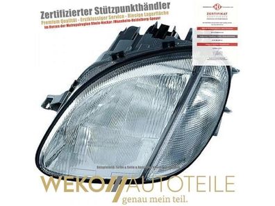 Hauptscheinwerfer links Diederichs 1635981 für Mercedes-benz