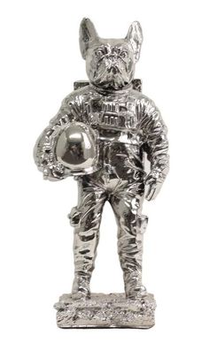 Design Figur Hundeastronaut Skulptur Figuren Skulpturen Dekoration Deko 40 Cm