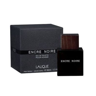 Lalique Encre Noire Eau de Toilette, 50ml - Luxusparfüm, Holziger Duft