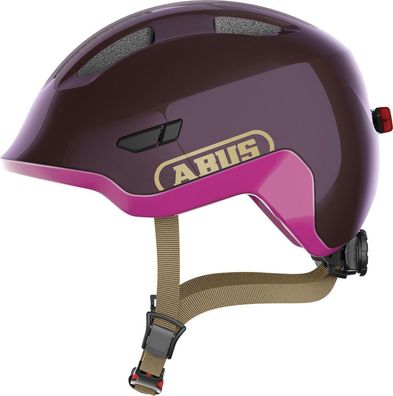 ABUS Kinder Fahrradhelm Kids SMILEY 3.0 ACE LED