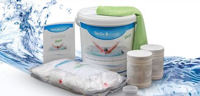 Chemieset Wellis Crystal für Schwimmbäder Crystal for swimspa