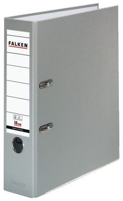 Falken 9984022 Ordner PP-Color S80 - A4, 8 cm, grau