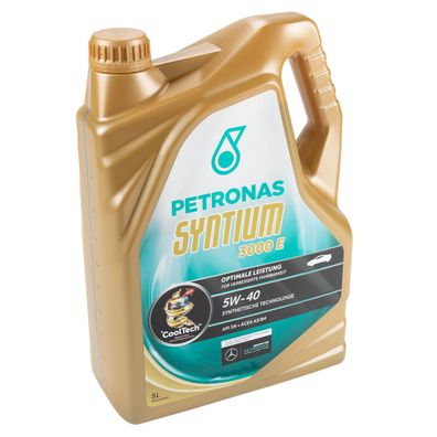 Petronas Syntium 3000 E Motoröl Öl 5W40 5L 5 Liter ACEA A3/B4 API SN/CF 18055019