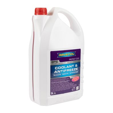 Ravenol OTC Protect C12+ Kühlerfrostschutz Kühlflüssigkeit Lila 5L 5 Liter