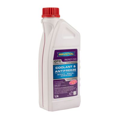 Ravenol OTC Protect C12+ Kühlerfrostschutz Kühlflüssigkeit Lila 1,5L 1,5 Liter