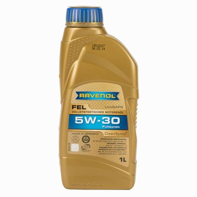 Ravenol Fuel Economy SAPS FEL Motoröl Öl SAE 5W-30 1L 1 Liter Fiat 9.55535-S1