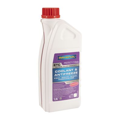 Ravenol Kühlerfrostschutz ETC Concentrate Protect C12EVO Lila 1,5L 1,5 Liter