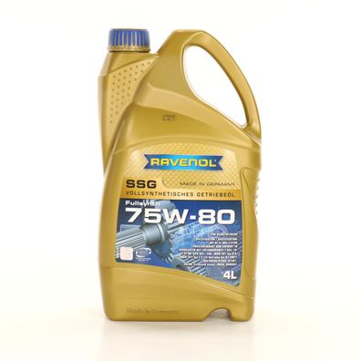 Ravenol SSG 75W-80 Getriebeöl Schaltgetriebe API GL-4 ZF TE-ML 01L 4L 4 Liter