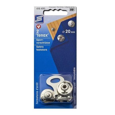 Tenax Sperrverschluss, 20mm, 2 St?ck im Blister