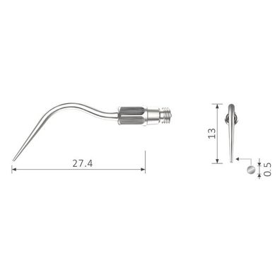 Xpedent Ultraschall Perio-Spitze k60A fér KaVo* SONICflex Quick*, 9 mm Taschenreinigu