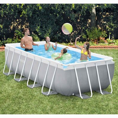 Intex Pool-Set Prism Frame Rechteckig 400x200x100 cm