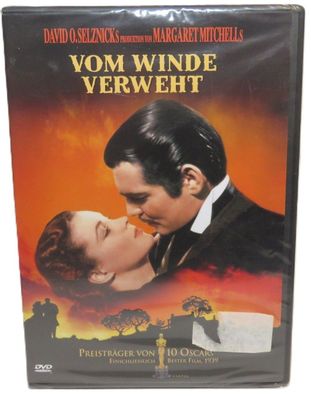 Vom Winde verweht - Clark Gable - Vivien Leigh - DVD - OVP