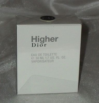 Christian DIOR HIGHER FOR MEN EAU DE Toilette 50ML - OLD Version