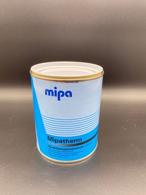 Mipa Mipatherm schwarz 750ml hitzebeständig Thermolack Ofenlack Auspufflack