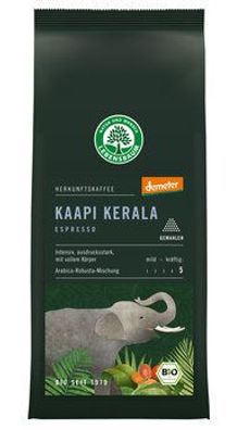 Lebensbaum 3x Kaapi Kerala Espresso, gemahlen 250g