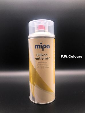 Mipa Silikon Entferner Spray 400ml farblos, Spraydose Entfetter Reiniger Autolack