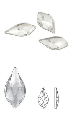 Swarovski® Flatback Flame Crystal 14mm