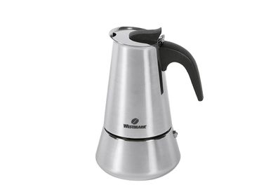 Westmark Espressokocher Brasilia Plus Edelstahl 4 Tassen