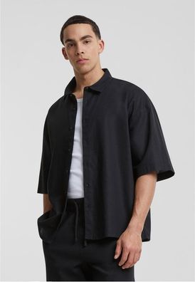 Urban Classics Hemd Boxy Cotton Linen Shirt TB6608