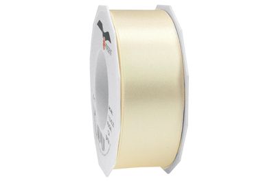 Pattberg Doppelsatinband 40mm 25m creme