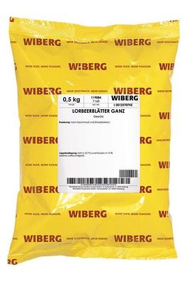 Wiberg-Lorbeerblätter, ganz 500g