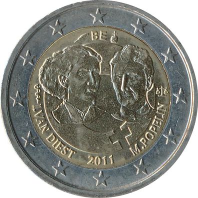 Belgien 2 Euro 2011 - Frauentag*