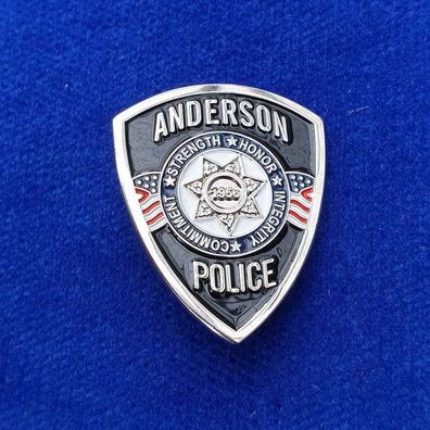 US Police Pin "Anderson"