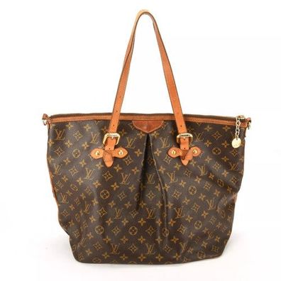 Louis Vuitton Monogram Palermo GM Bag with Shoulder Strap