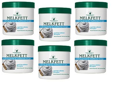 Herbamedicus Melkfett langbewährte Hautpflegemittel, 6x 250ml