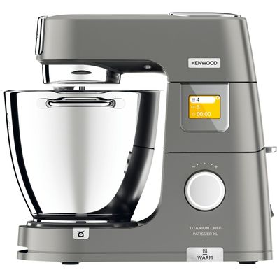 Kenwood KWL90.004SI Titanium Chef Patissier XL Küchenmaschine, Inhalt: 7 Liter