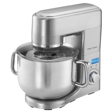 ProfiCook PC-KM 1096 - Küchenmaschine - 1500 W - Edelstahl/Schwarz